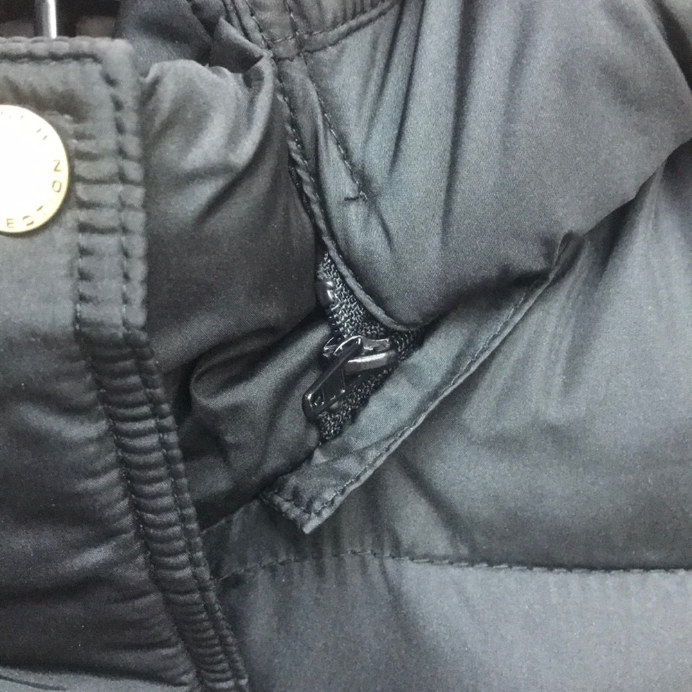 NWT,French Connection,Faux Fur Hoodie Puffer Jacket - Picture 10 of 17